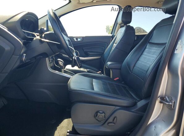 MAJ3S2KE2LC354364 2020 FORD ECOSPORT Silver Widok wnętrza z przodu