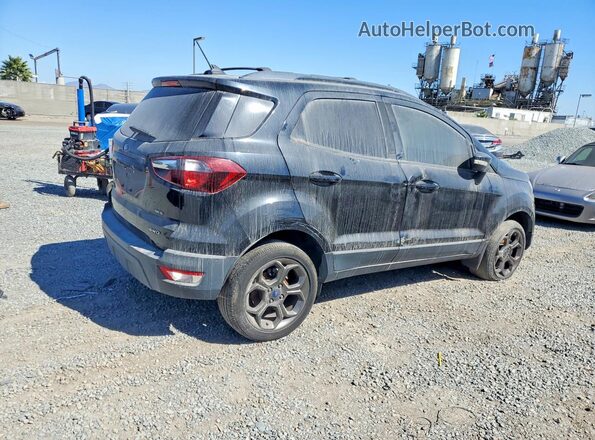 MAJ6P1CL9JC208241 2018 FORD ECOSPORT Черный Задняя правая четверть