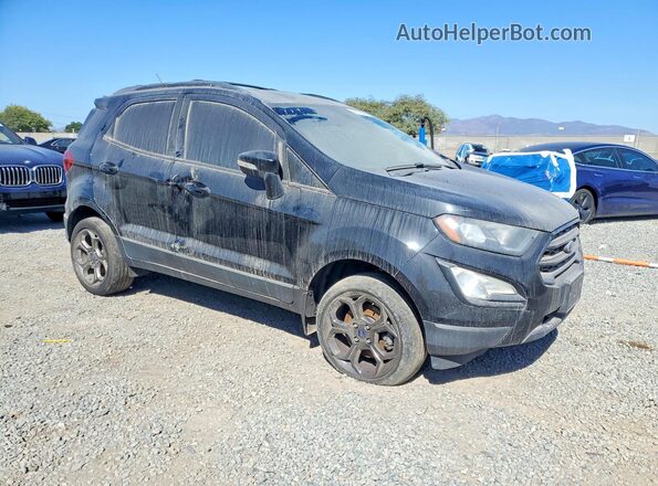 MAJ6P1CL9JC208241 2018 FORD ECOSPORT Черный Передняя правая четверть