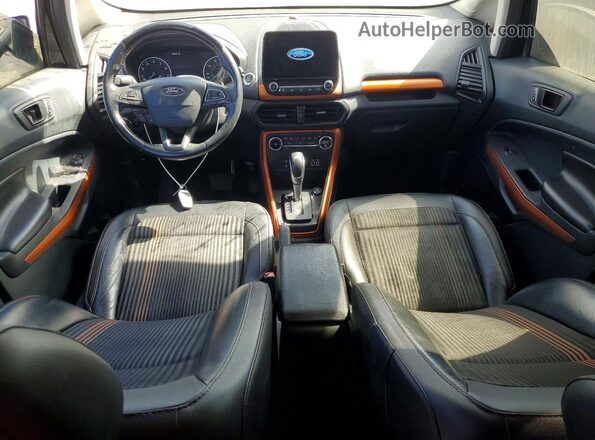 MAJ6P1CL9JC208241 2018 FORD ECOSPORT Черный Вид панели приборов