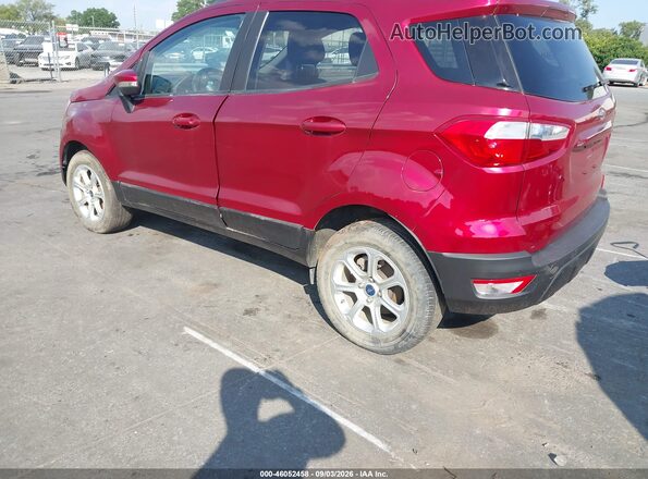 MAJ6P1UL2JC171080 2018 FORD ECOSPORT Red Tył lewy