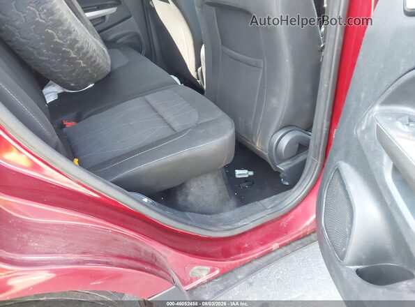 MAJ6P1UL2JC171080 2018 FORD ECOSPORT Red Widok naklejki z numerem VIN