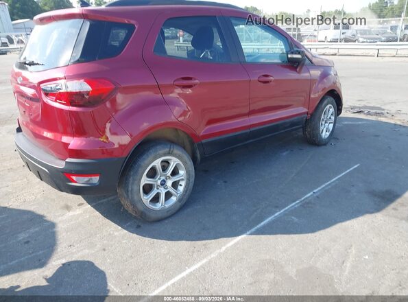 MAJ6P1UL2JC171080 2018 FORD ECOSPORT Red Tył prawy