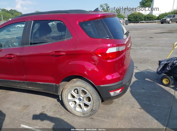 MAJ6P1UL2JC171080 2018 FORD ECOSPORT Red Widok wnętrza 360 stopni