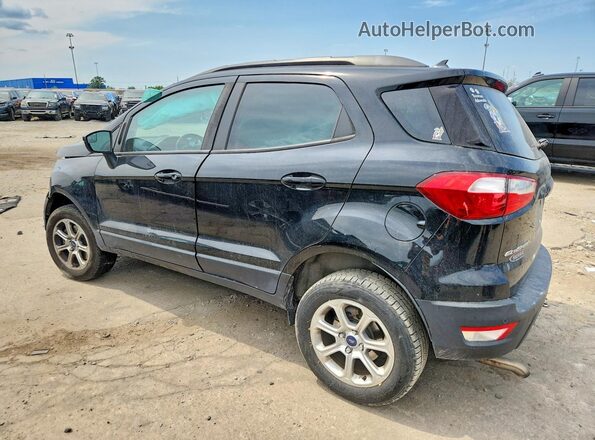 MAJ6P1UL3JC213708 2018 FORD ECOSPORT Black Trasero izquierdo