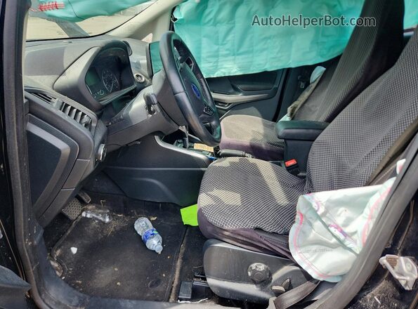 MAJ6P1UL3JC213708 2018 FORD ECOSPORT Black Vista interior delantera