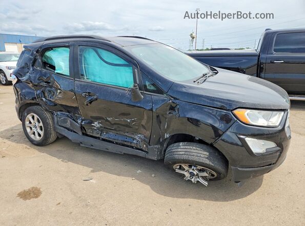 MAJ6P1UL3JC213708 2018 FORD ECOSPORT Black Delantero derecho