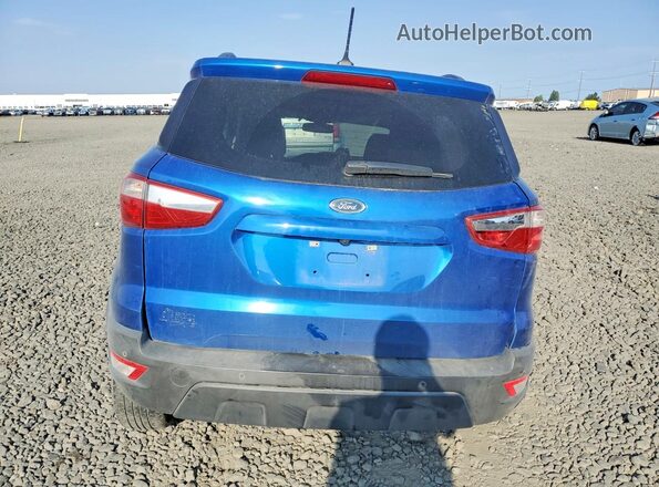 MAJ6P1UL6JC242779 2018 FORD ECOSPORT Blue Vista trasera