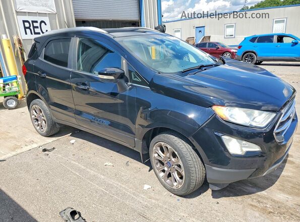 MAJ6P1WL0JC248817 2018 FORD ECOSPORT Black Առջևի աջ