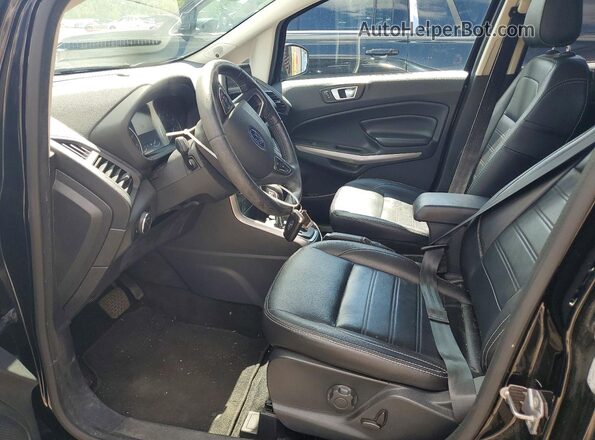 MAJ6P1WL0JC248817 2018 FORD ECOSPORT Black Սալոնի դիմացի տեսք