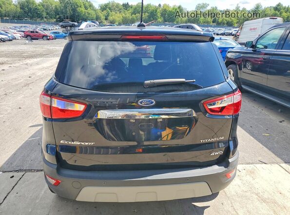 MAJ6P1WL0JC248817 2018 FORD ECOSPORT Black Հետևի տեսք