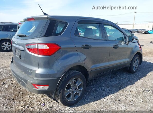 MAJ6S3FL0LC324937 2020 FORD ECOSPORT Blue Задня права чверть