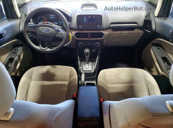 MAJ6S3FL0LC350776 2020 FORD ECOSPORT Угольный Вид панели приборов