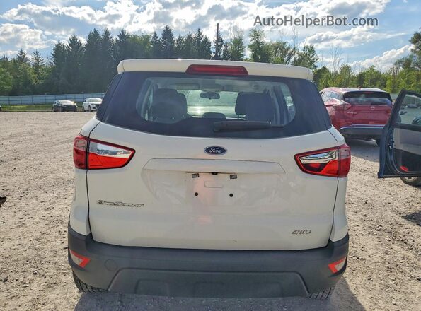 MAJ6S3FL1NC472050 2022 FORD ECOSPORT White Вид ззаду