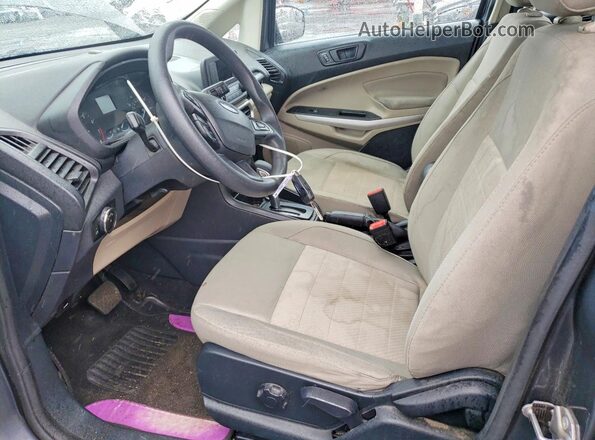 MAJ6S3FL4MC409636 2021 FORD ECOSPORT Серый Вид салона спереди