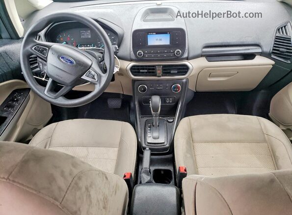 MAJ6S3FL4MC409636 2021 FORD ECOSPORT Серый Вид панели приборов
