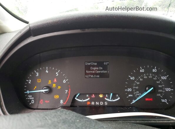 MAJ6S3FL4MC409636 2021 FORD ECOSPORT Серый Вид щитка приборов