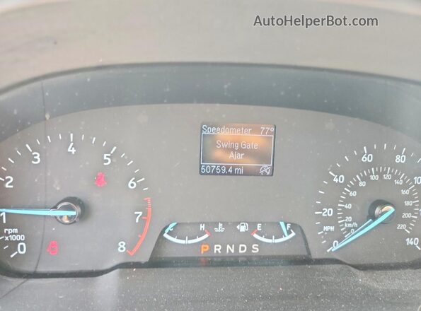 MAJ6S3FL4NC473757 2022 FORD ECOSPORT Серый Вид щитка приборов