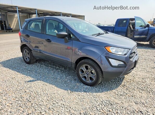 MAJ6S3FL4NC473757 2022 FORD ECOSPORT Серый Передняя правая четверть