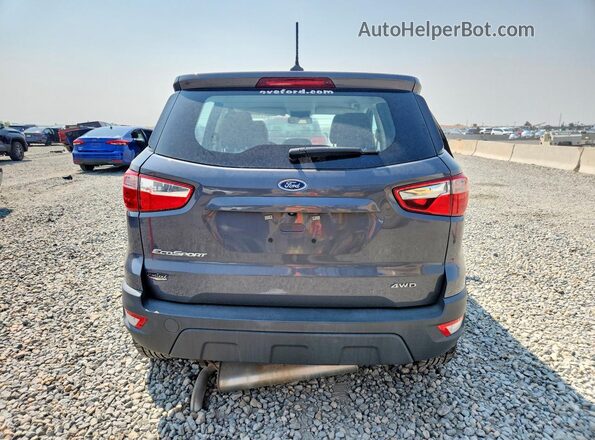 MAJ6S3FL4NC473757 2022 FORD ECOSPORT Серый Вид сзади