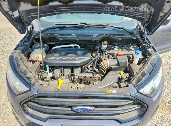 MAJ6S3FL4NC473757 2022 FORD ECOSPORT Серый Вид подкапотного пространства