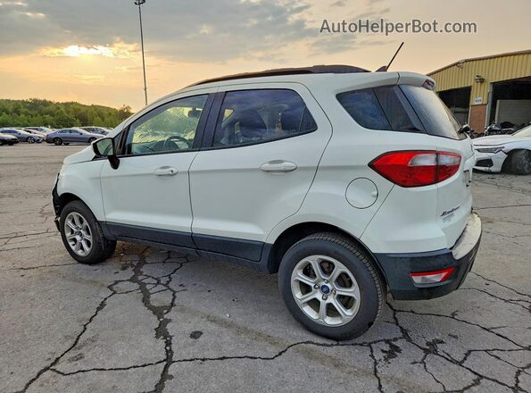 MAJ6S3GL0KC304197 2019 FORD ECOSPORT White Trasero izquierdo