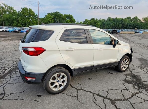MAJ6S3GL0KC304197 2019 FORD ECOSPORT White Trasero derecho