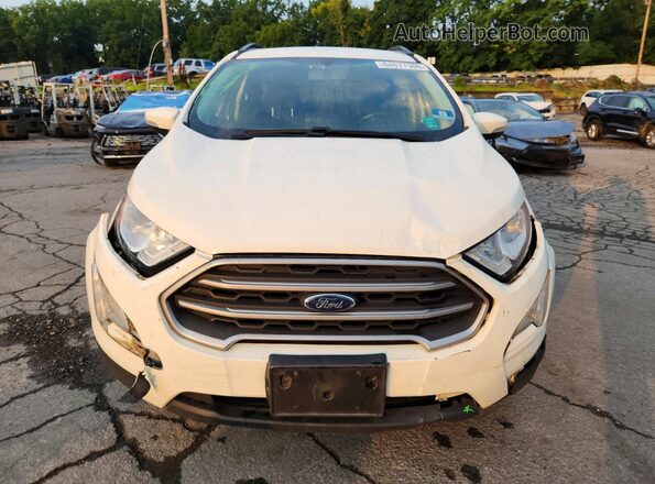 MAJ6S3GL0KC304197 2019 FORD ECOSPORT White Vista frontal