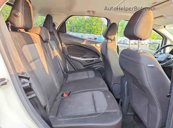 MAJ6S3GL0KC304197 2019 FORD ECOSPORT White Vista interior trasera
