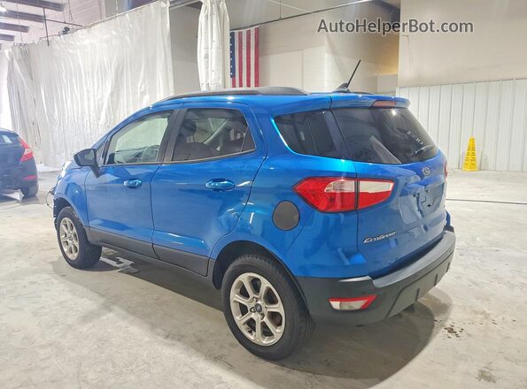 MAJ6S3GL1KC301258 2019 FORD ECOSPORT Синий Задняя левая четверть
