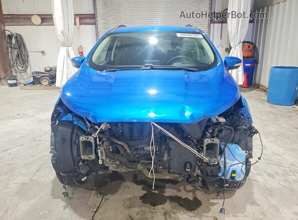 MAJ6S3GL1KC301258 2019 FORD ECOSPORT Синий Вид спереди
