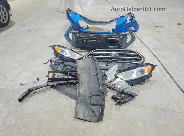MAJ6S3GL1KC301258 2019 FORD ECOSPORT Синий Вид наклейки с VIN-кодом