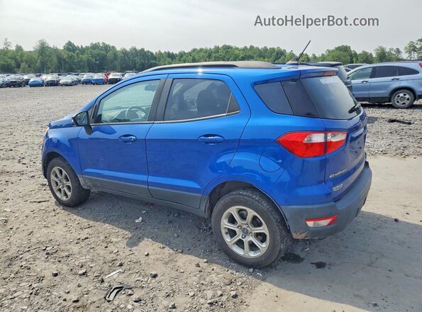 MAJ6S3GL2LC334285 2020 FORD ECOSPORT Blue Задня ліва чверть
