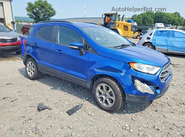 MAJ6S3GL2LC334285 2020 FORD ECOSPORT Blue Передня права чверть