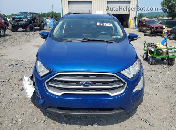 MAJ6S3GL2LC334285 2020 FORD ECOSPORT Blue Вид спереду