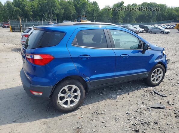 MAJ6S3GL2LC334285 2020 FORD ECOSPORT Blue Задня права чверть