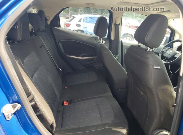 MAJ6S3GL2LC334285 2020 FORD ECOSPORT Blue Вид задньої частини салону