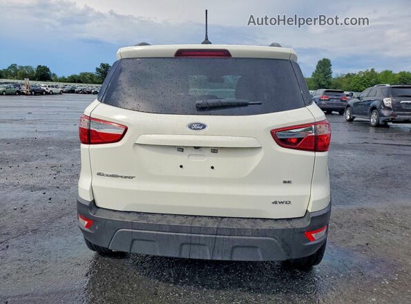MAJ6S3GL2LC344377 2020 FORD ECOSPORT White Հետևի տեսք