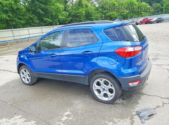 MAJ6S3GL2MC431228 2021 FORD ECOSPORT Синий Задняя левая четверть