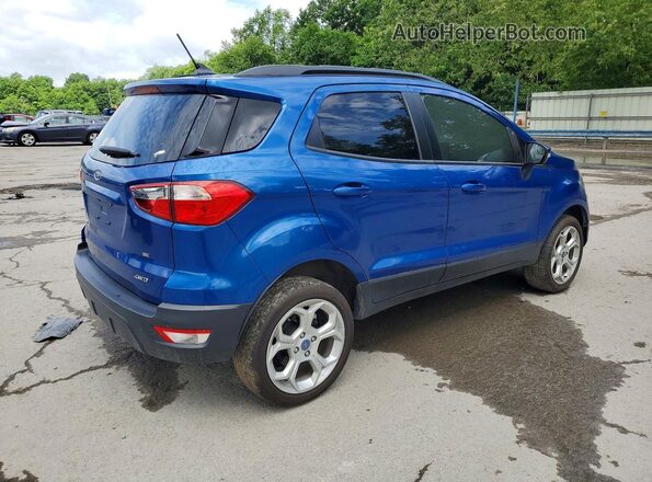 MAJ6S3GL2MC431228 2021 FORD ECOSPORT Синий Задняя правая четверть