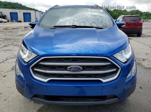 MAJ6S3GL2MC431228 2021 FORD ECOSPORT Синий Вид спереди