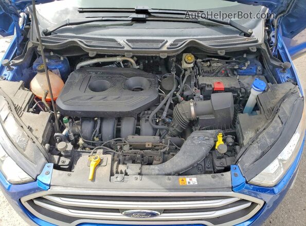 MAJ6S3GL2MC431228 2021 FORD ECOSPORT Синий Вид подкапотного пространства