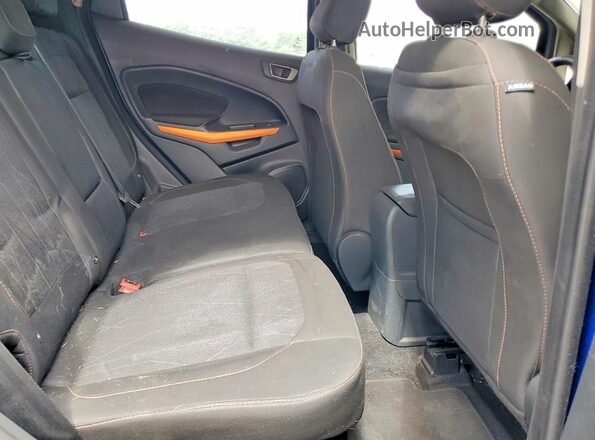 MAJ6S3GL2MC431228 2021 FORD ECOSPORT Синий Вид задней части салона