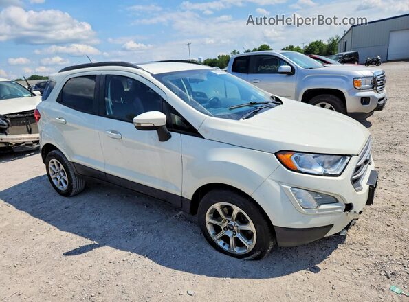 MAJ6S3GL4KC292930 2019 FORD ECOSPORT White Передня права чверть