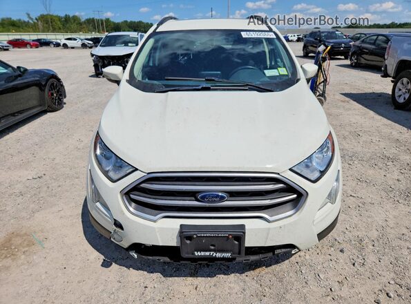 MAJ6S3GL4KC292930 2019 FORD ECOSPORT White Вид спереду