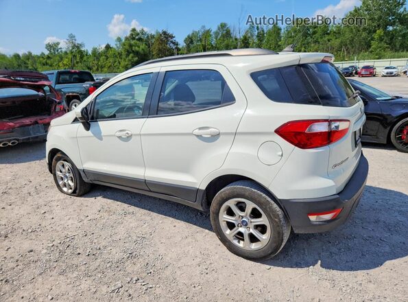 MAJ6S3GL4KC292930 2019 FORD ECOSPORT White Задня ліва чверть