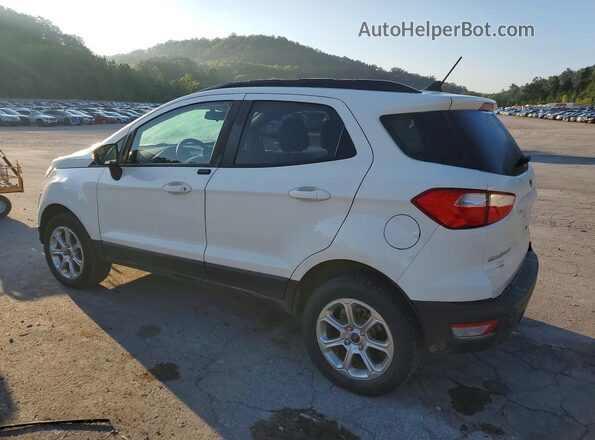 MAJ6S3GL6KC286594 2019 FORD ECOSPORT White Trasero izquierdo