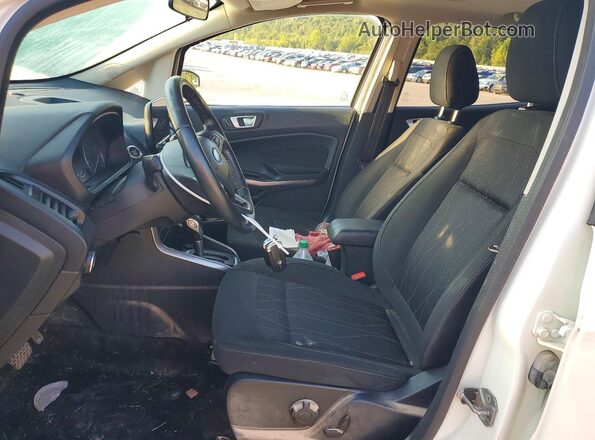 MAJ6S3GL6KC286594 2019 FORD ECOSPORT White Vista interior delantera