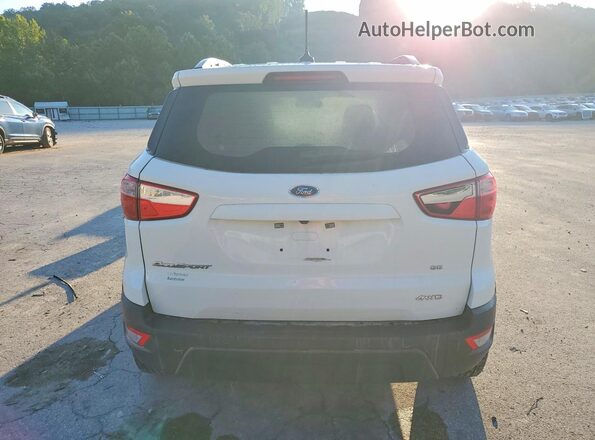 MAJ6S3GL6KC286594 2019 FORD ECOSPORT White Vista trasera