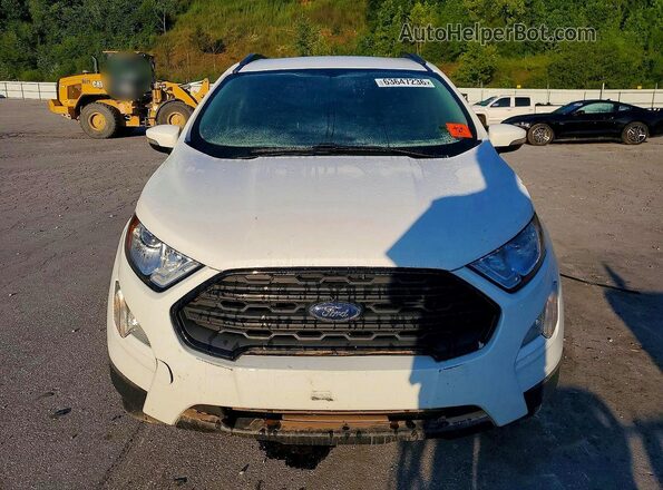 MAJ6S3GL6KC286594 2019 FORD ECOSPORT White Vista frontal